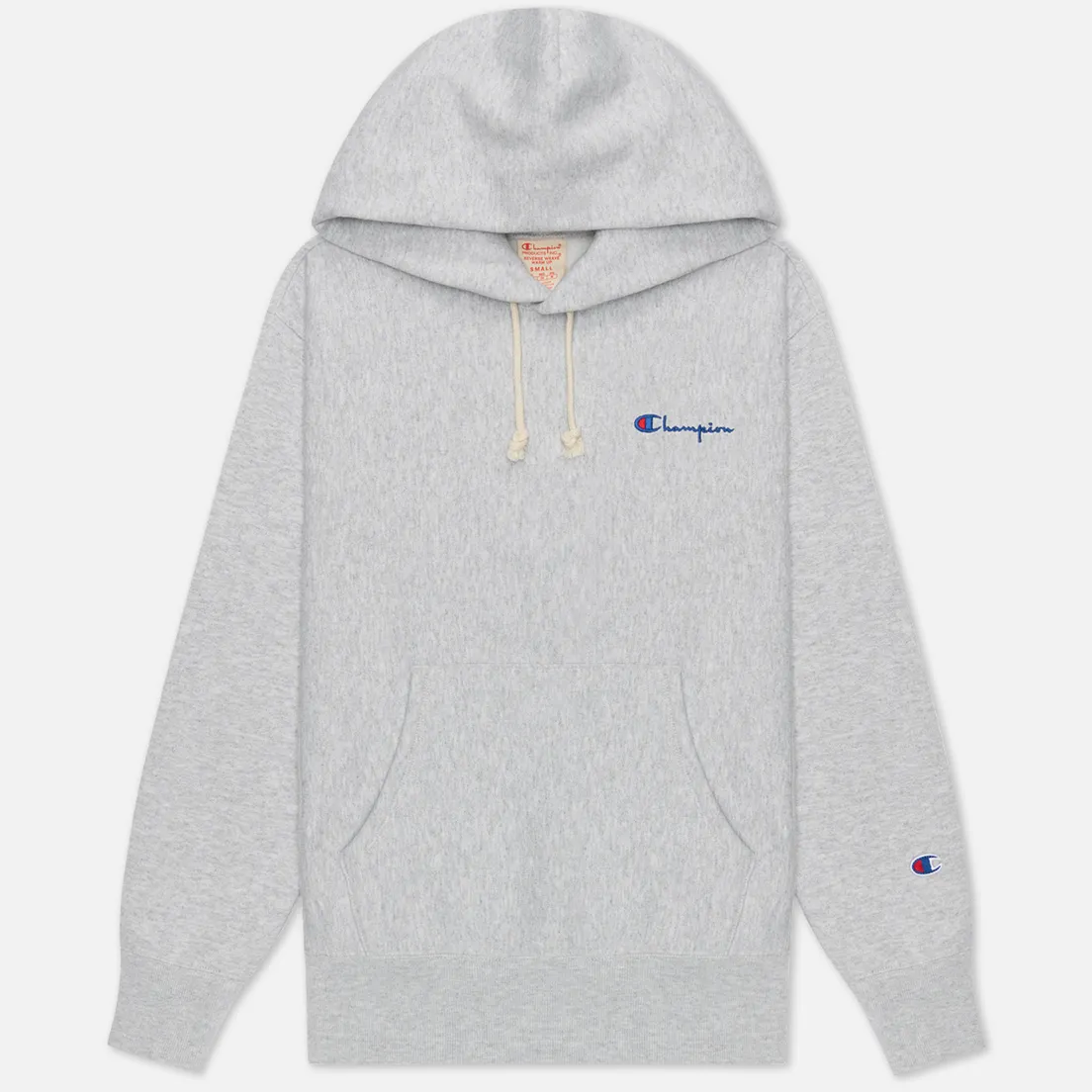 Champion Reverse Weave Женская толстовка Small Script & Logo Sleeve Hoodie