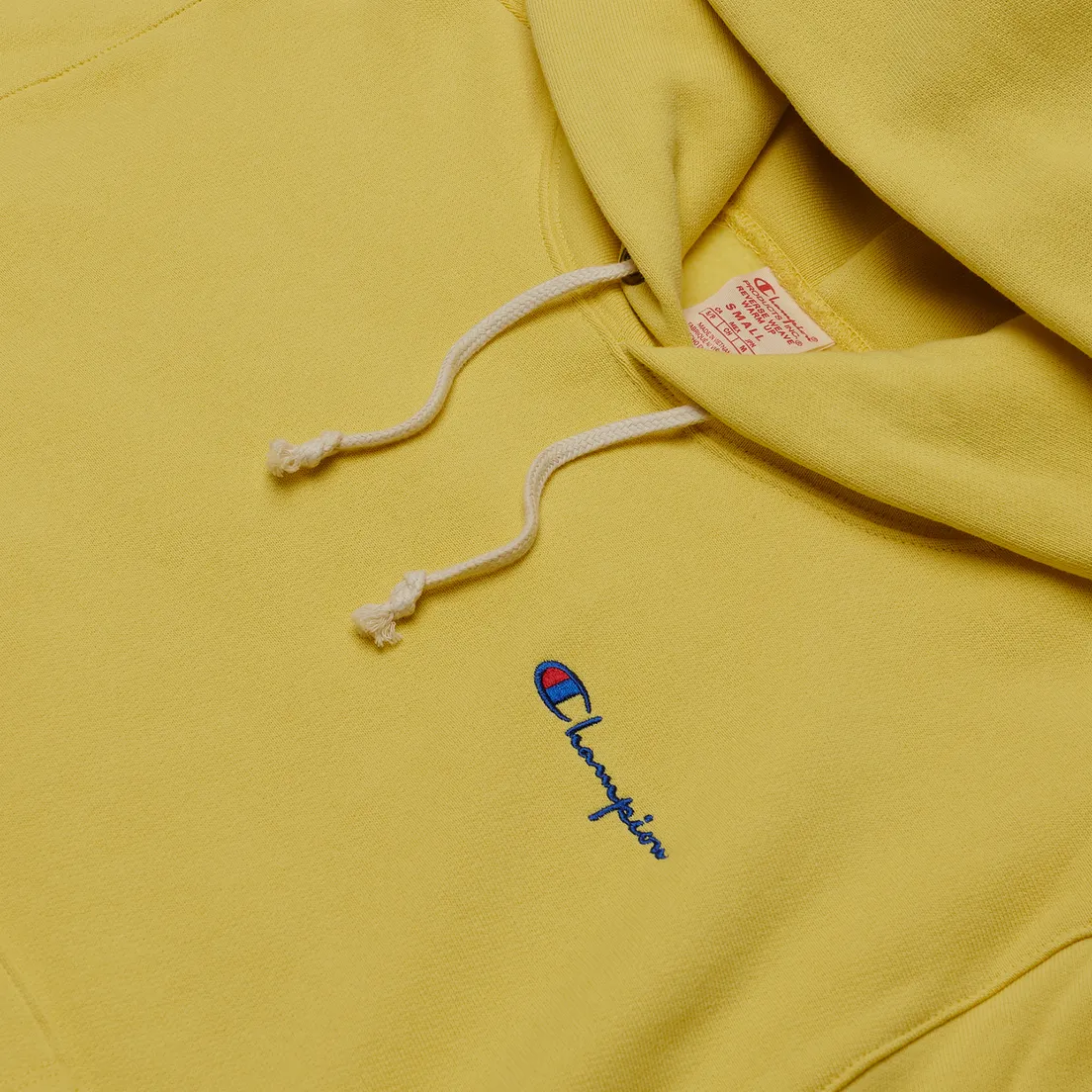 Champion Reverse Weave Женская толстовка Small Script & Logo Sleeve Hoodie