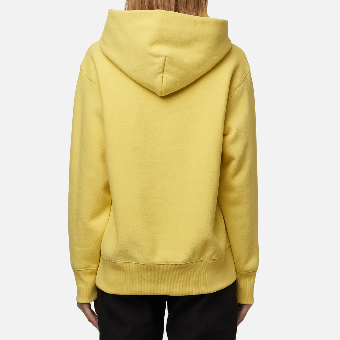 Champion Reverse Weave Женская толстовка Small Script & Logo Sleeve Hoodie