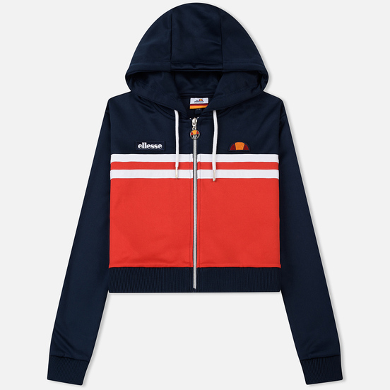 Женская толстовка Ellesse Bulito Full Zip Crop Hoody Dress Blues