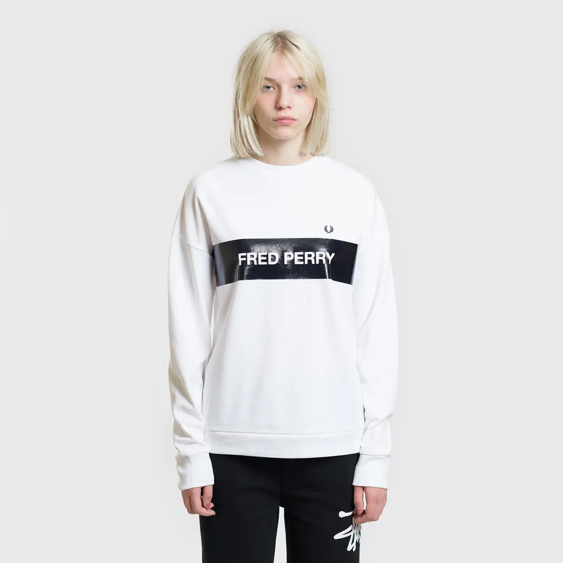 Fred Perry Женская толстовка Printed Panel