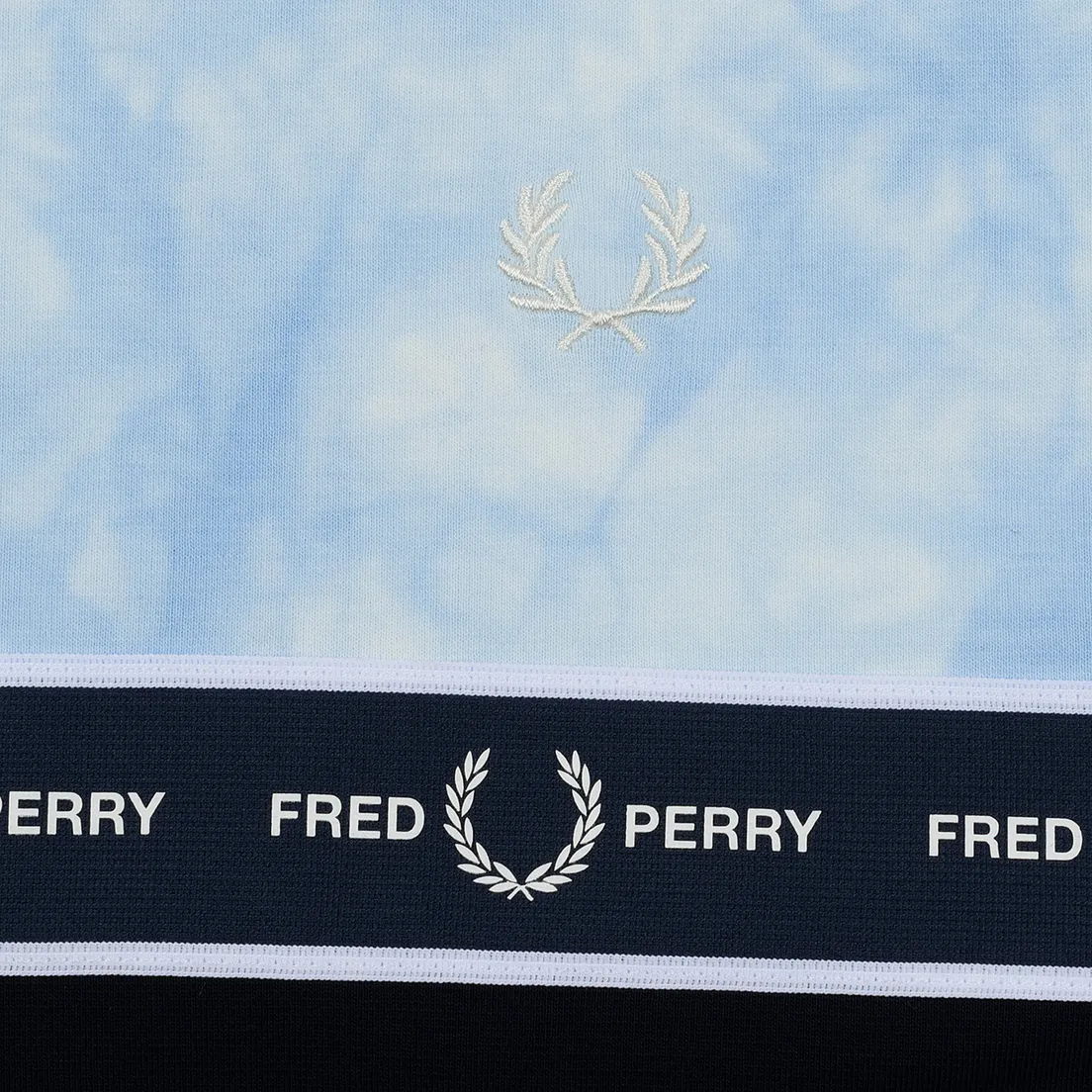 Fred Perry Женская толстовка Taped Tie-Dye