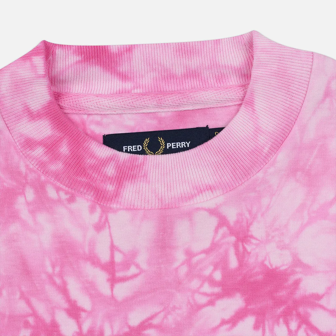 Fred Perry Женская толстовка Taped Tie-Dye