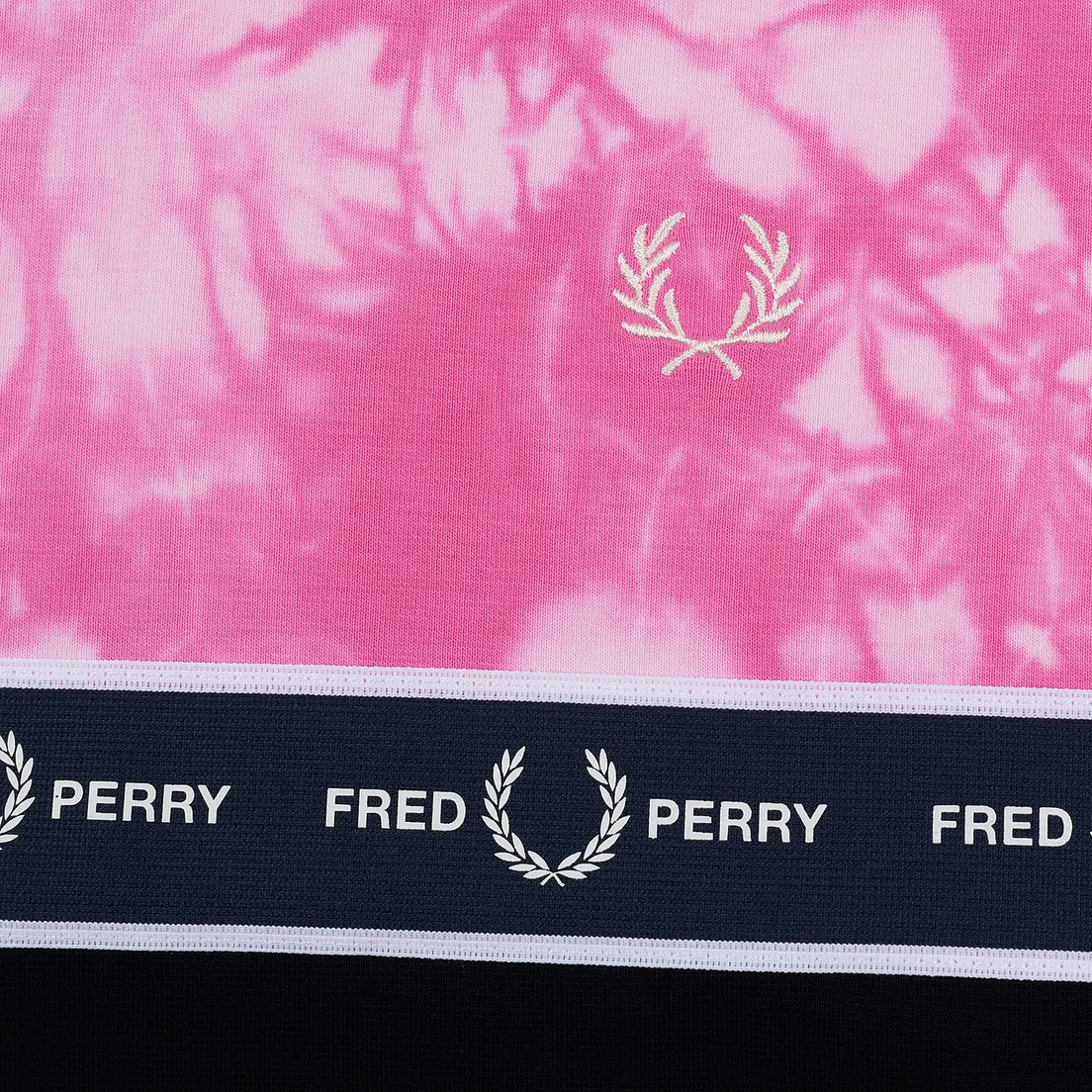 Fred Perry Женская толстовка Taped Tie-Dye