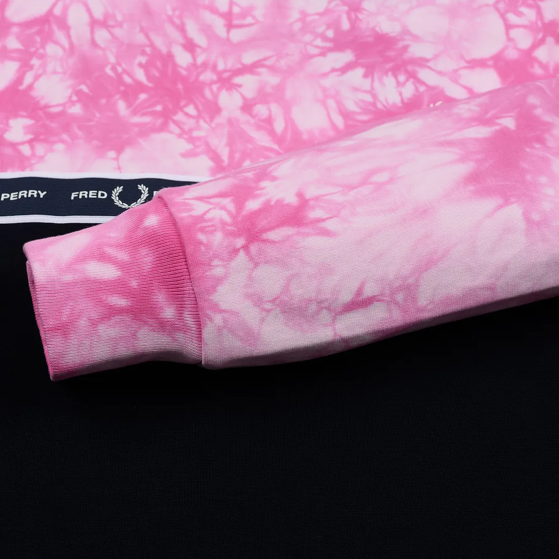 Fred Perry Женская толстовка Taped Tie-Dye