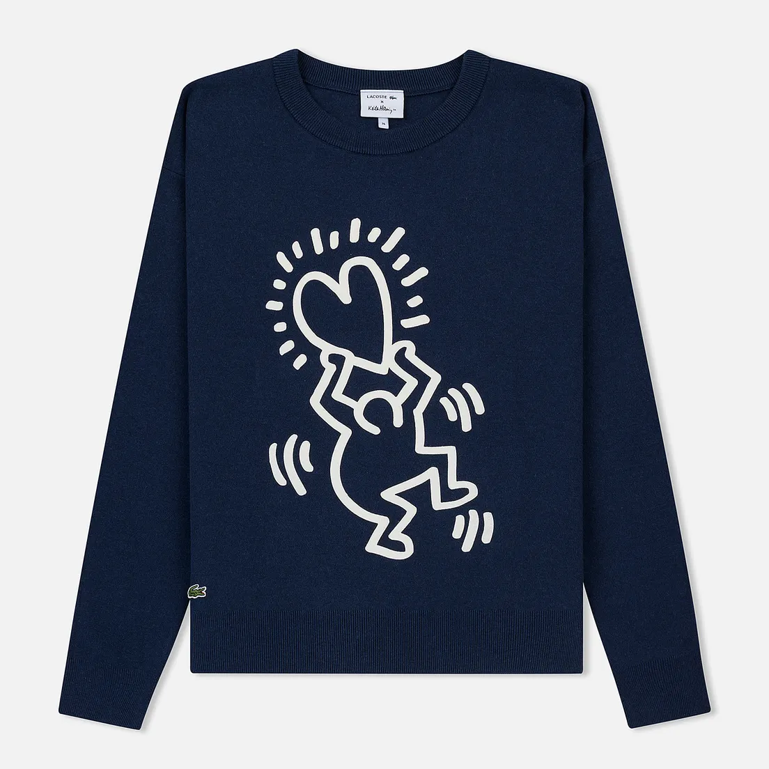 Lacoste Женская толстовка x Keith Haring 3D Print Crew Neck