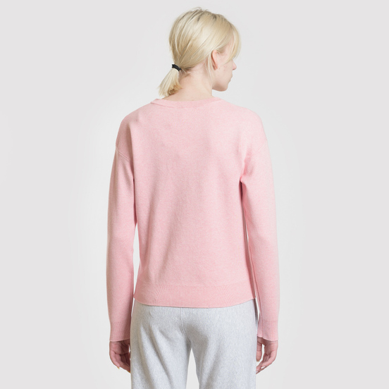 Женская толстовка Lacoste x Keith Haring 3D Print Crew Neck Pink/Red