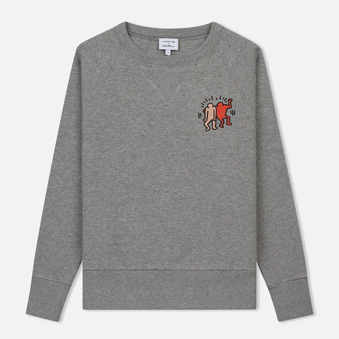 Lacoste Женская толстовка x Keith Haring Print Crew Neck