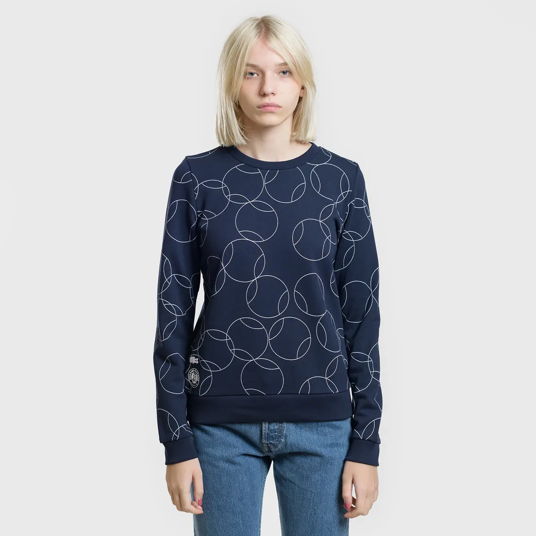 Lacoste Женская толстовка x Roland Garros Ball Print Fleece