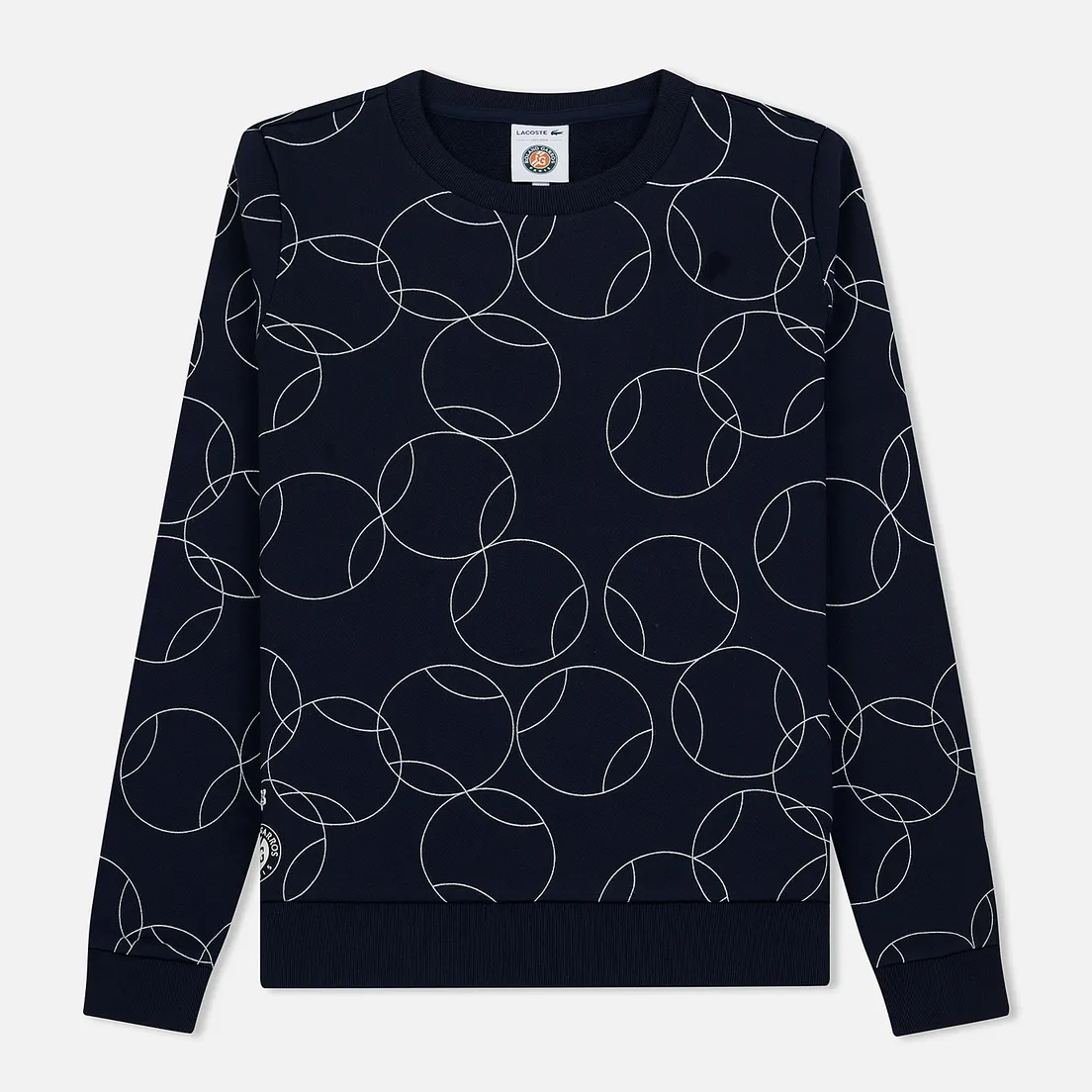 Lacoste Женская толстовка x Roland Garros Ball Print Fleece