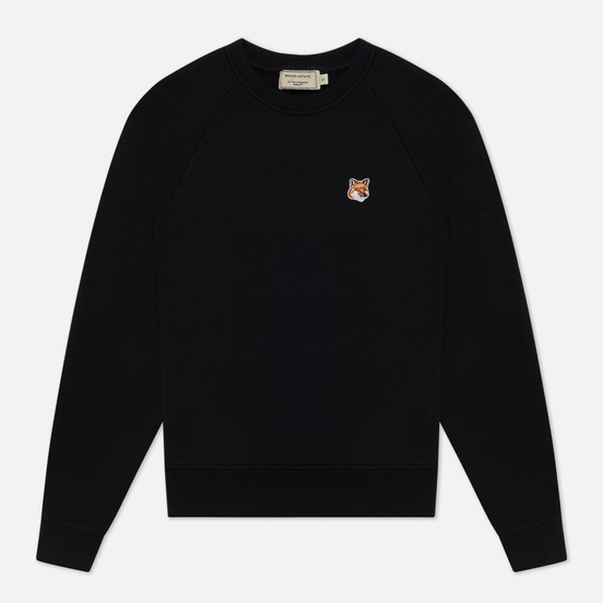 Женская толстовка Maison Kitsune Fox Head Patch Black