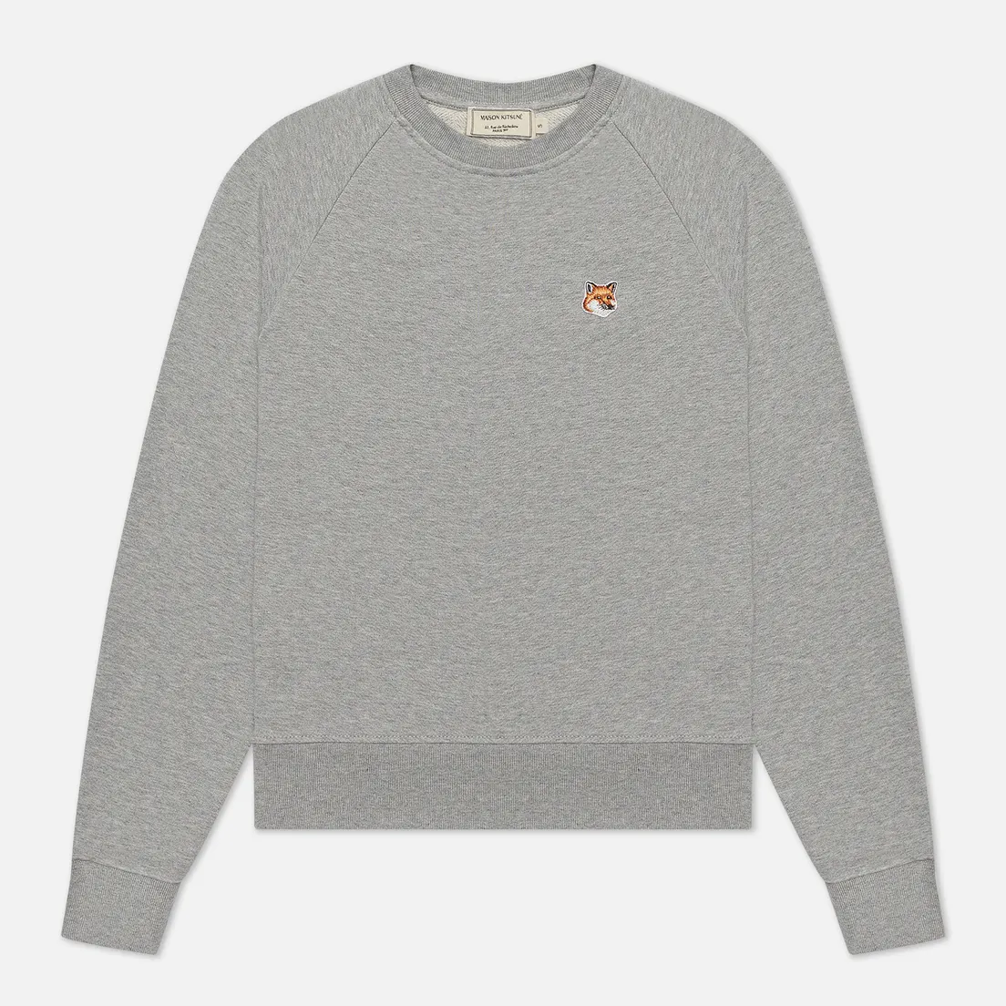Maison Kitsune Женская толстовка Fox Head Patch Adjusted