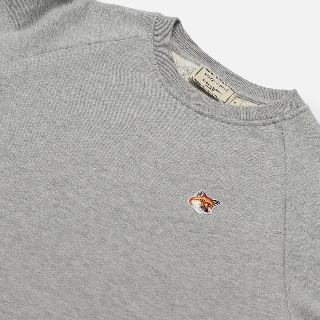 Maison Kitsune Женская толстовка Fox Head Patch Adjusted