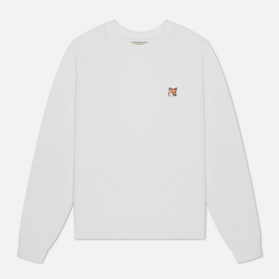 Женская толстовка Maison Kitsune Fox Head Patch White