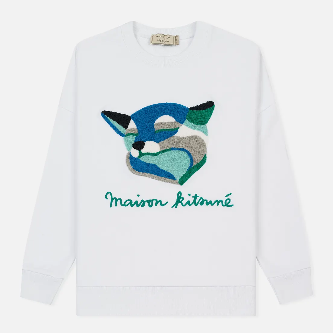 Maison Kitsune Женская толстовка Fox Ines Longevial