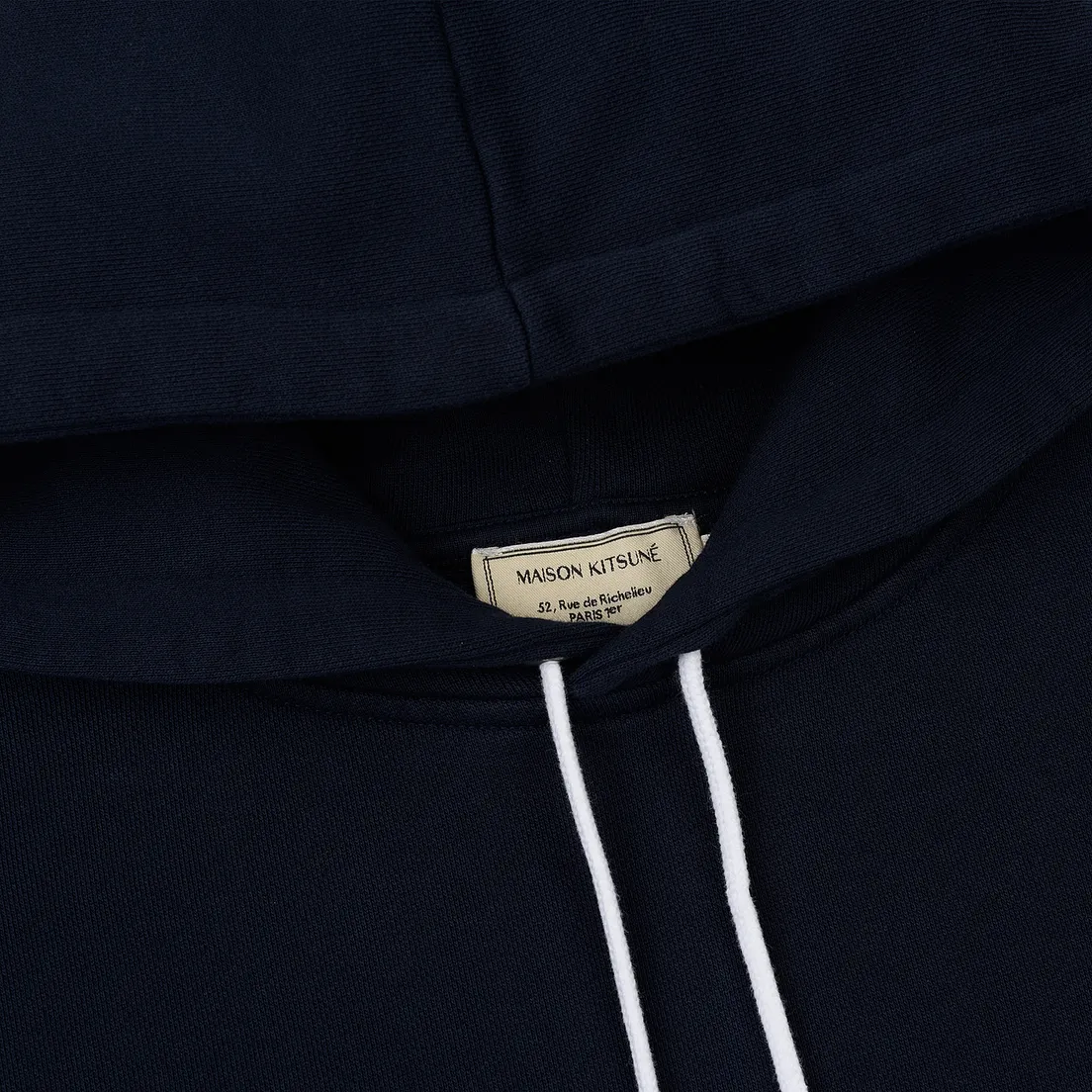 Maison Kitsune Мужская толстовка Hoodie Tricolor Fox Patch