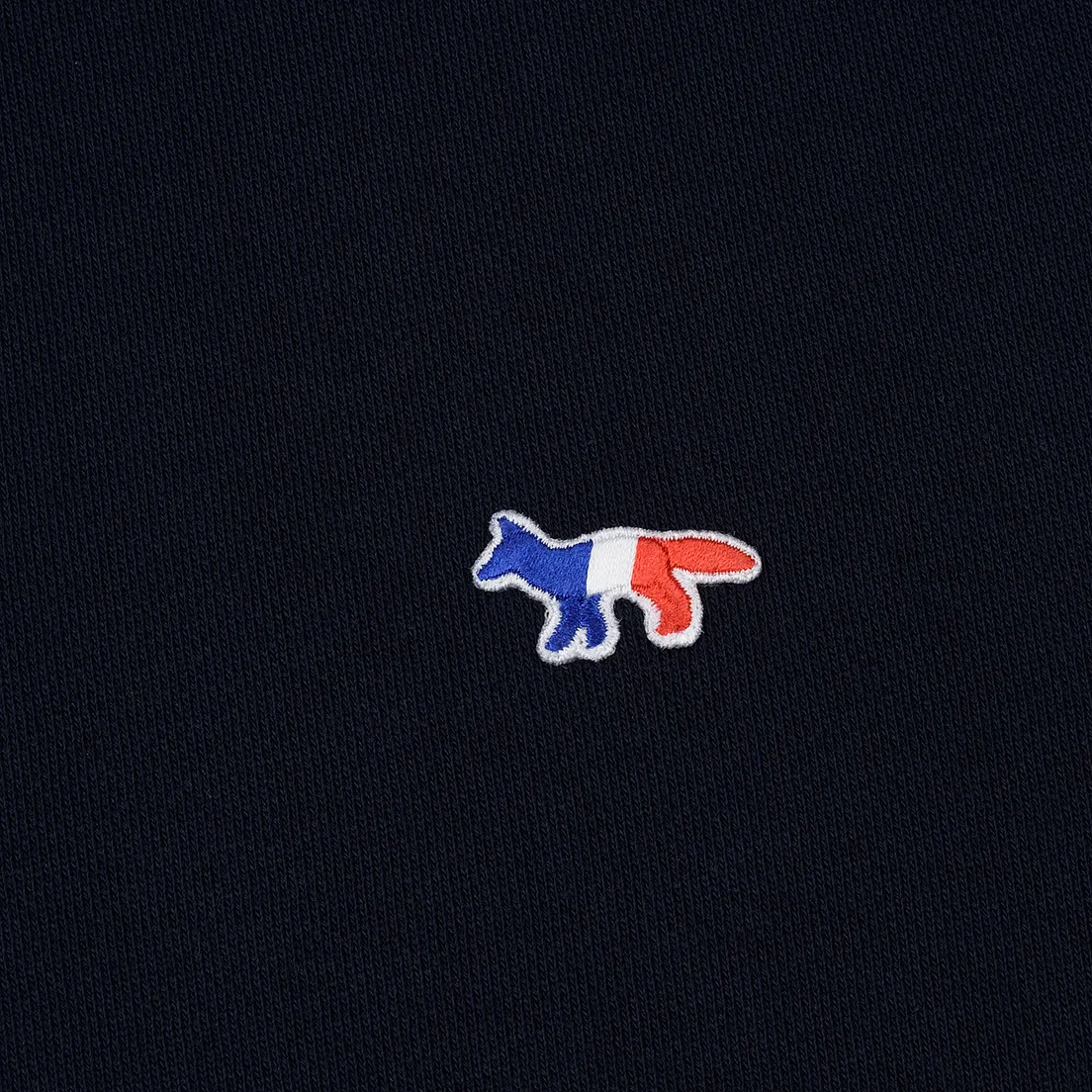 Maison Kitsune Мужская толстовка Hoodie Tricolor Fox Patch