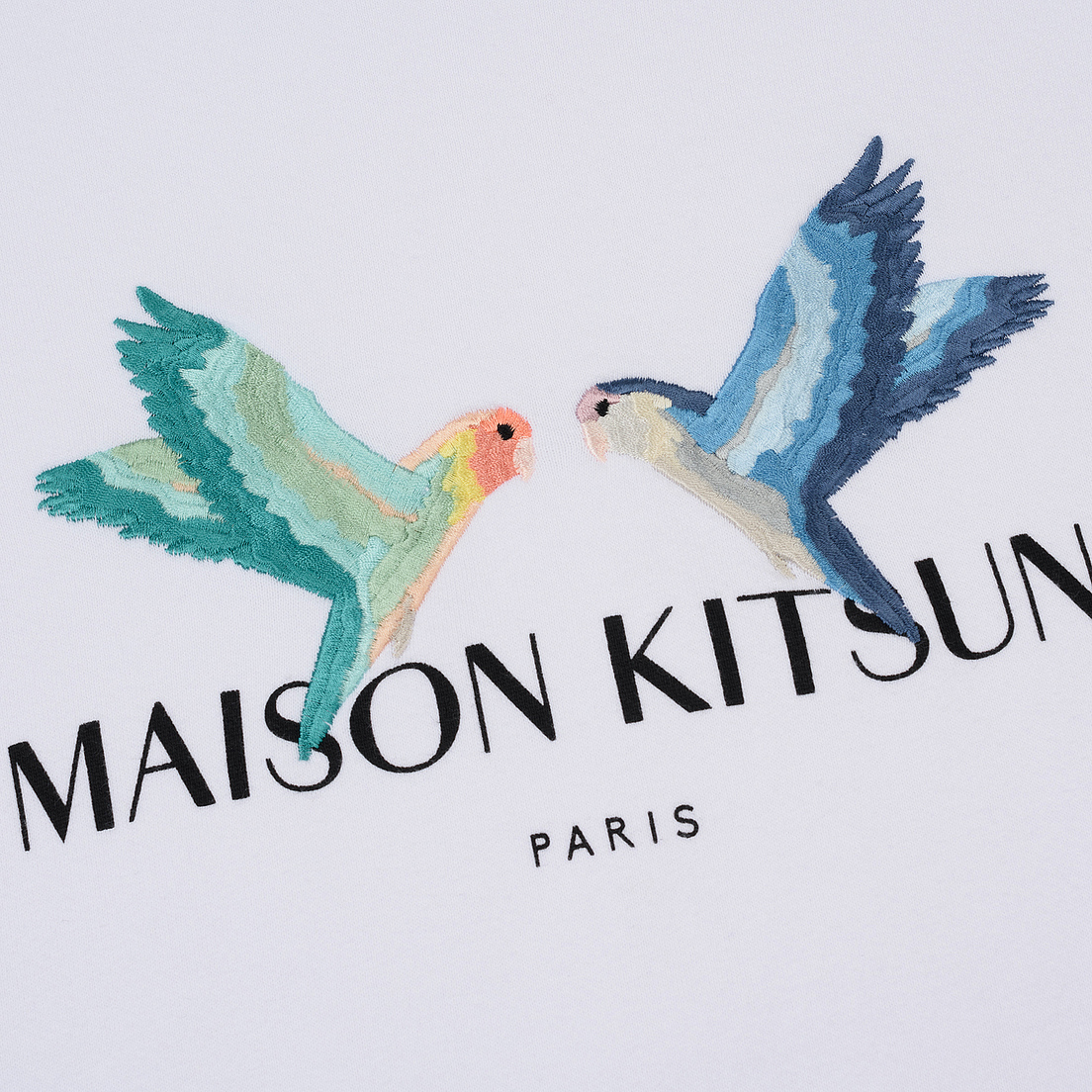 Maison Kitsune Женская толстовка Love Birds
