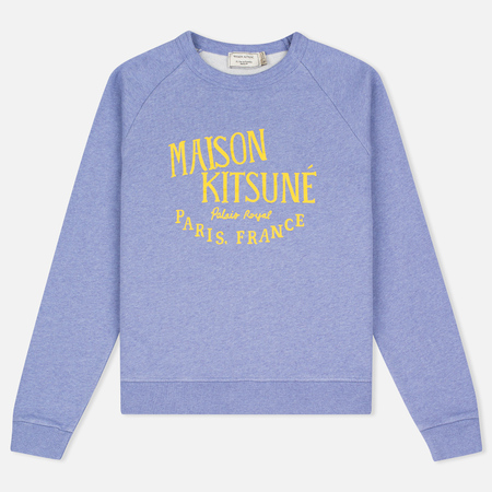 Женская толстовка Maison Kitsune Palais Royal Lavender Blue