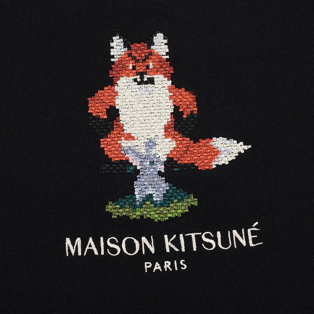 Maison Kitsune Женская толстовка Pixel Fox