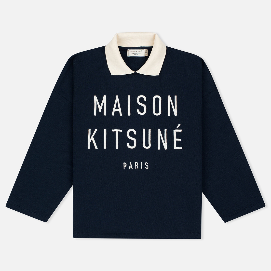 Maison Kitsune Женская толстовка Polo Cropped