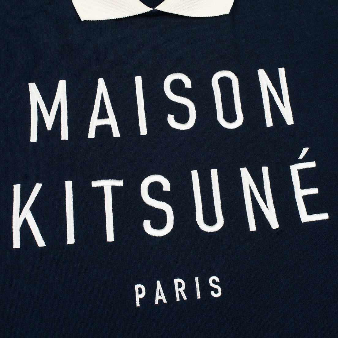 Maison Kitsune Женская толстовка Polo Cropped
