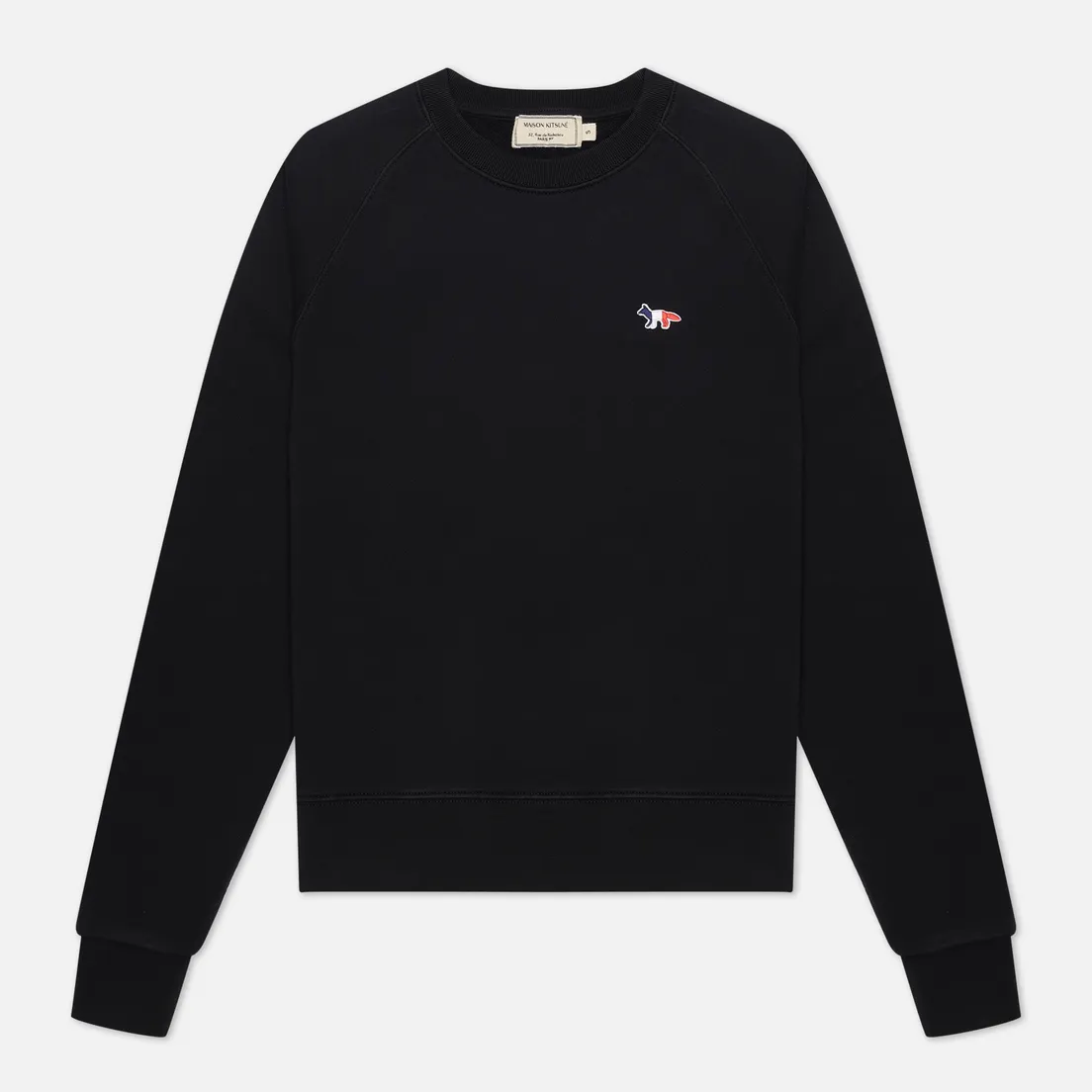 Maison Kitsune Женская толстовка Tricolor Fox Patch