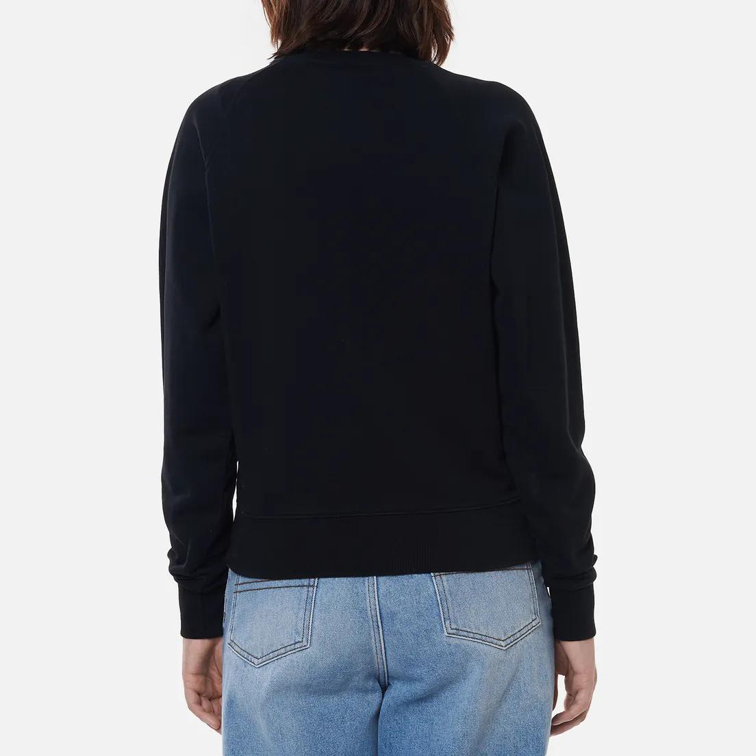 Maison Kitsune Женская толстовка Tricolor Fox Patch
