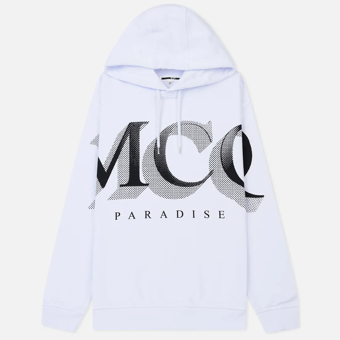 McQ Alexander McQueen Женская толстовка Boyfriend Hoodie MCQ Paradise Big