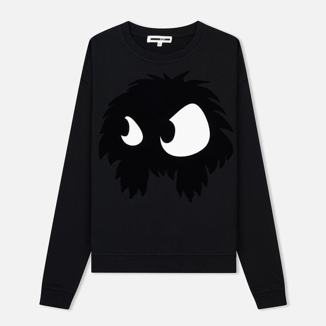 Женская толстовка McQ Alexander McQueen Slouch Chester Monster Darkest Black