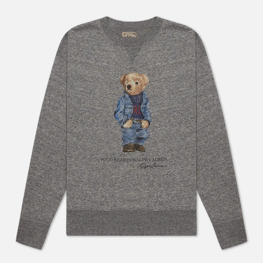 Polo Ralph Lauren Женская толстовка Denim Bear Featherweight Fleece