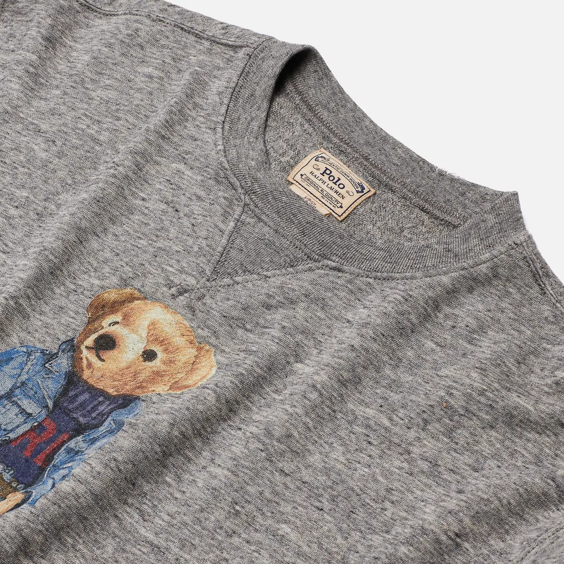 Polo Ralph Lauren Женская толстовка Denim Bear Featherweight Fleece