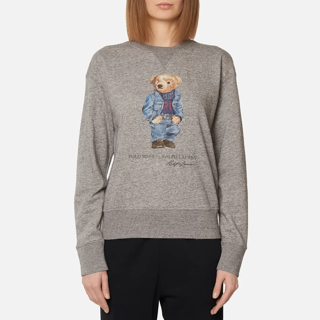 Polo Ralph Lauren Женская толстовка Denim Bear Featherweight Fleece