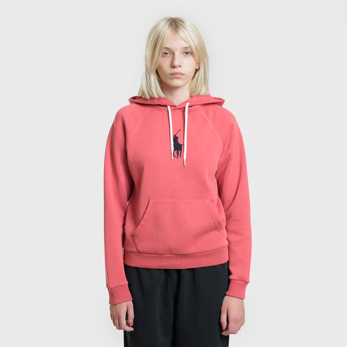 Polo Ralph Lauren Женская толстовка Embroidered Logo Kangaroo Pocket Hoody