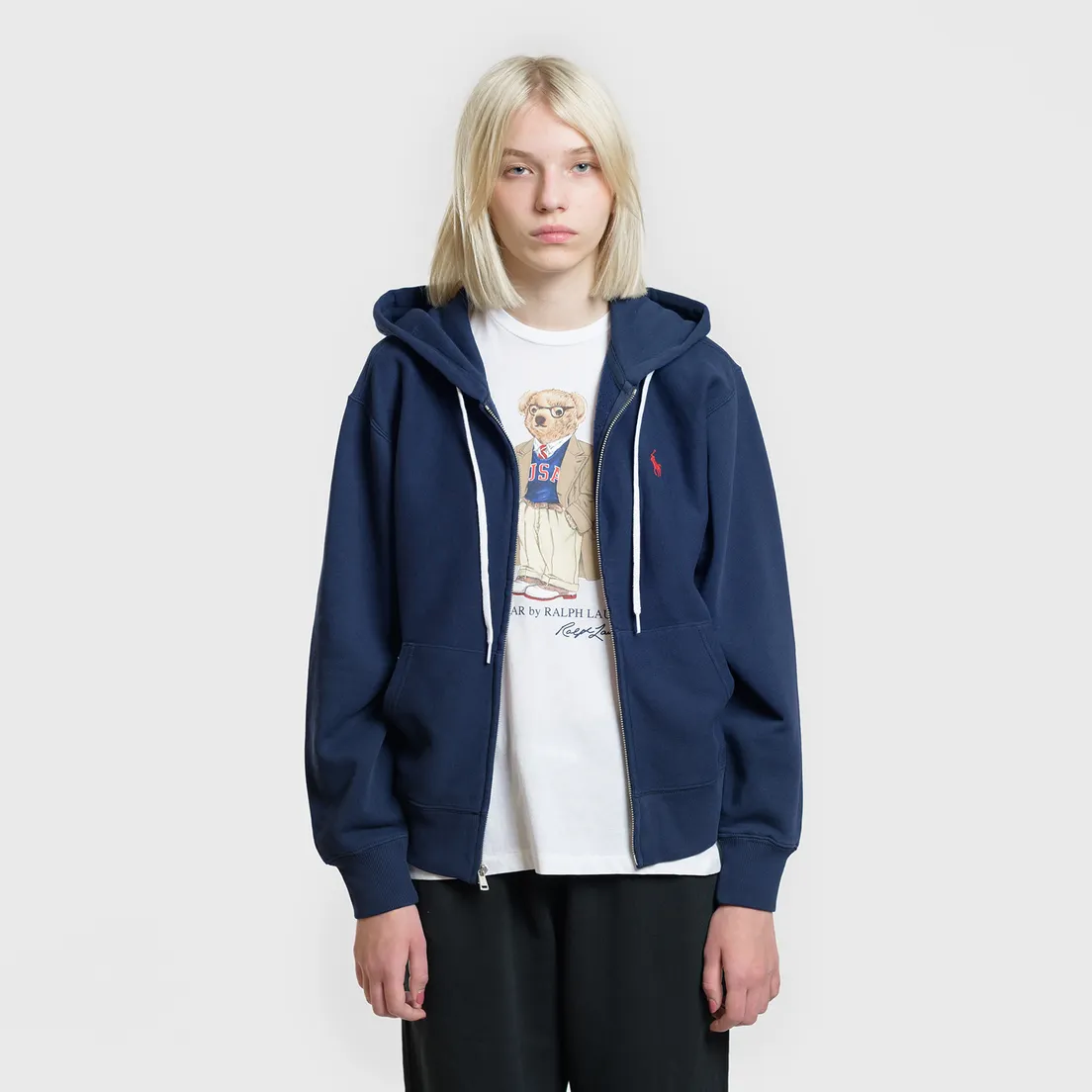 Polo Ralph Lauren Женская толстовка Fleece Full-Zip Hoodie