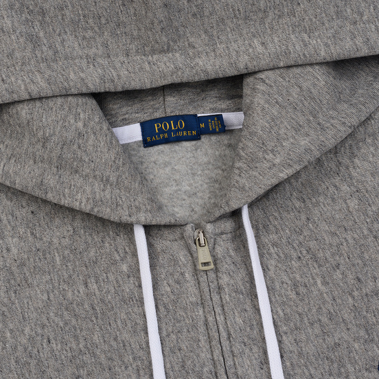 Женская толстовка Polo Ralph Lauren Fleece Full-Zip Hoodie Dark Vintage Heather