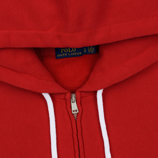 Женская толстовка Polo Ralph Lauren Fleece Full-Zip Hoodie Red