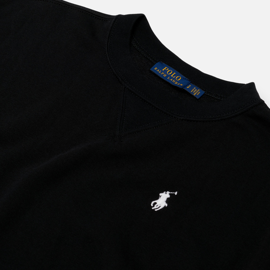 Женская толстовка Polo Ralph Lauren Polo Pony Mini Logo Featherweight Fleece Black