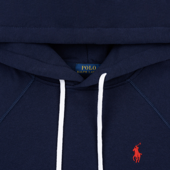 Женская толстовка Polo Ralph Lauren Polo Pony Mini Logo Hoodie Cruise Navy