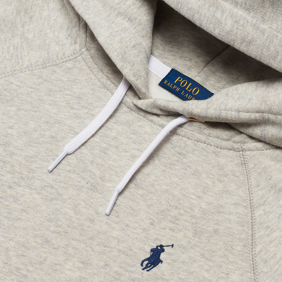 Женская толстовка Polo Ralph Lauren Polo Pony Mini Logo Hoodie Light Sport Heather