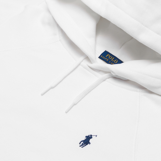 Женская толстовка Polo Ralph Lauren Polo Pony Mini Logo Hoodie White