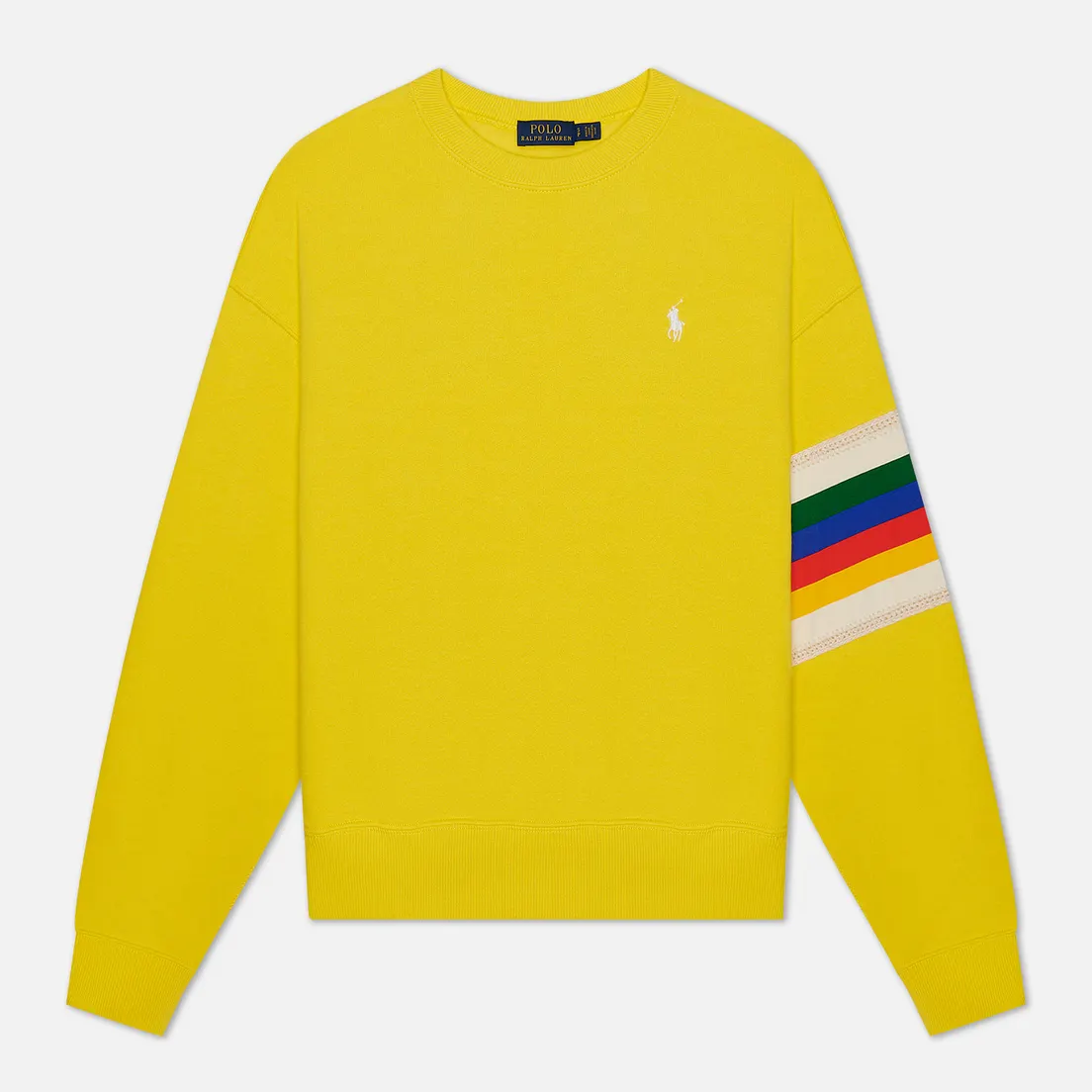 Polo Ralph Lauren Женская толстовка Rainbow Trim Lightweight Seasonal Fleece