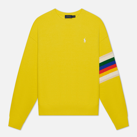 Женская толстовка Polo Ralph Lauren Rainbow Trim Lightweight Seasonal Fleece Lemon Crush