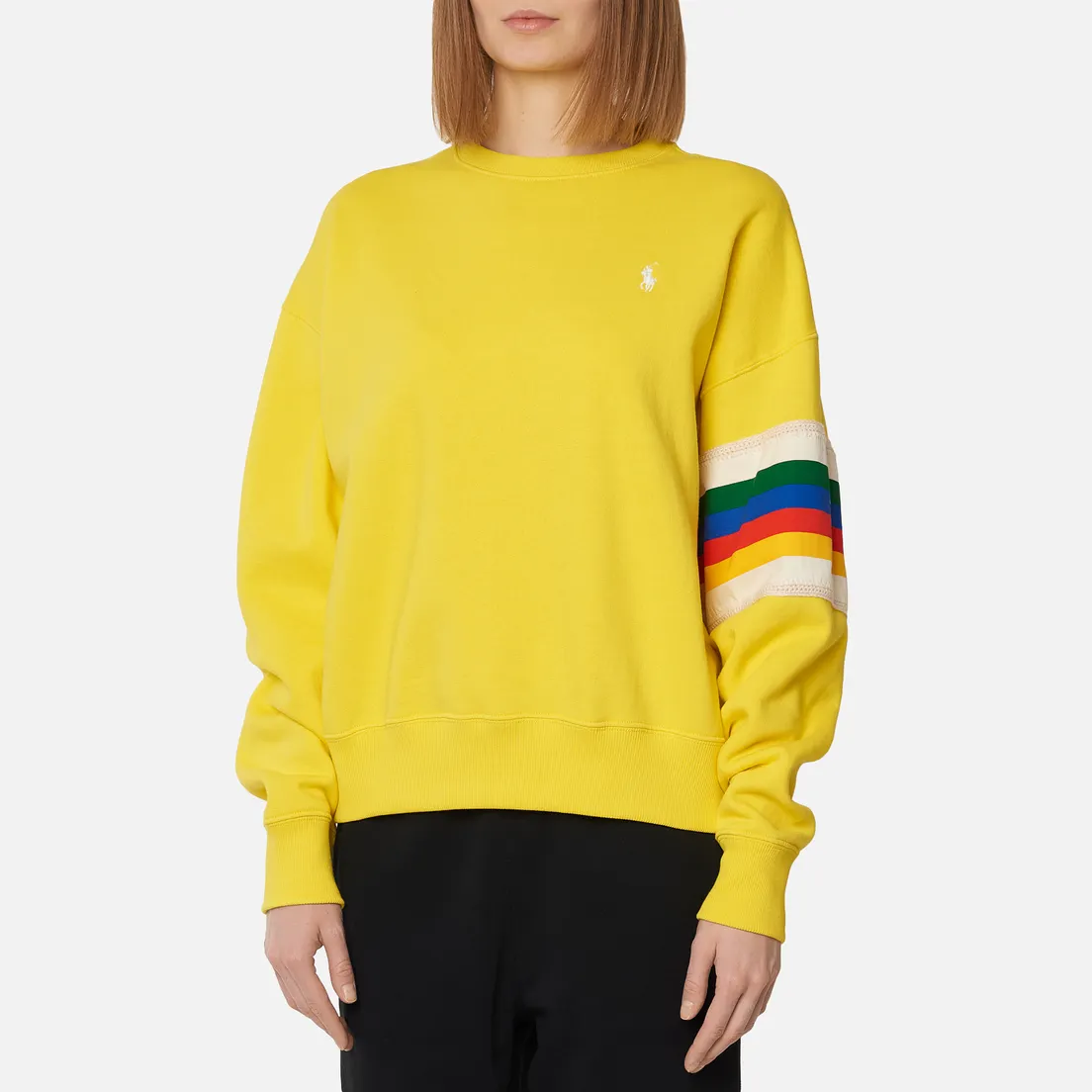 Polo Ralph Lauren Женская толстовка Rainbow Trim Lightweight Seasonal Fleece