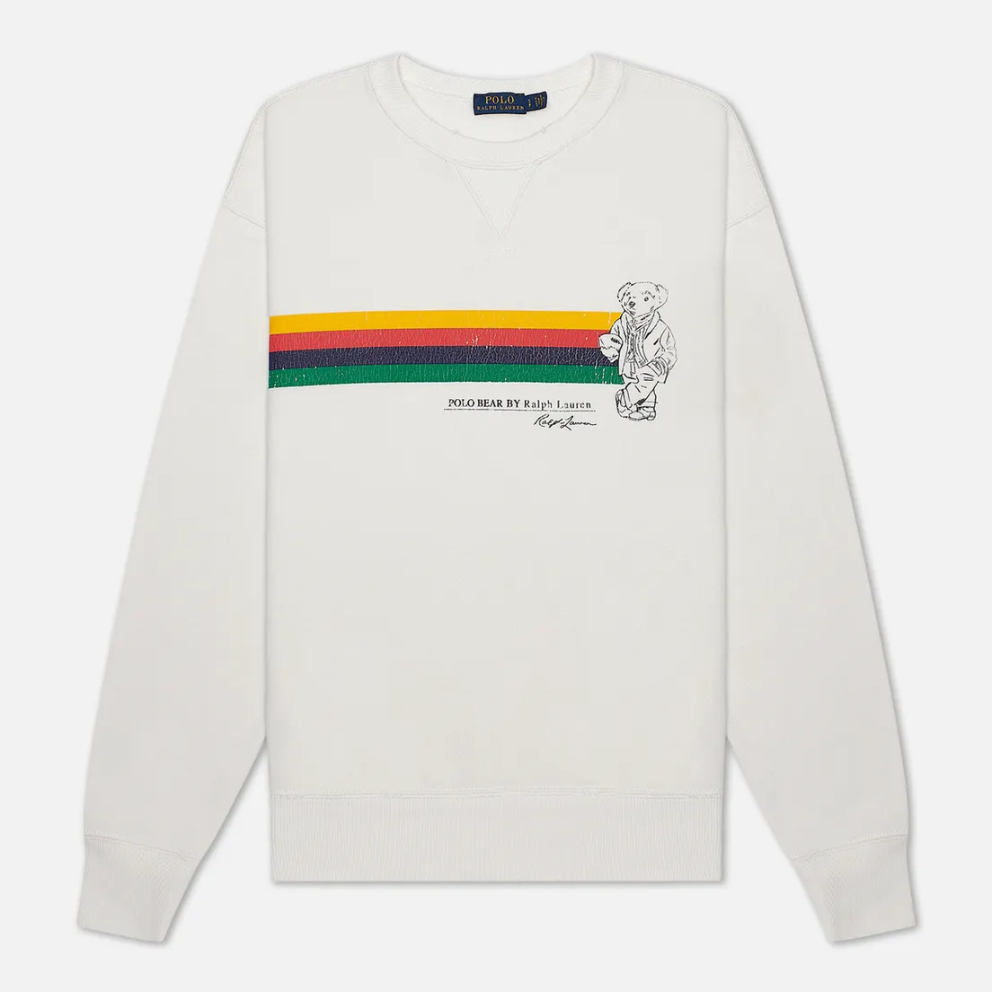 Polo Ralph Lauren Женская толстовка Stripe Bear Lightweight Seasonal Fleece