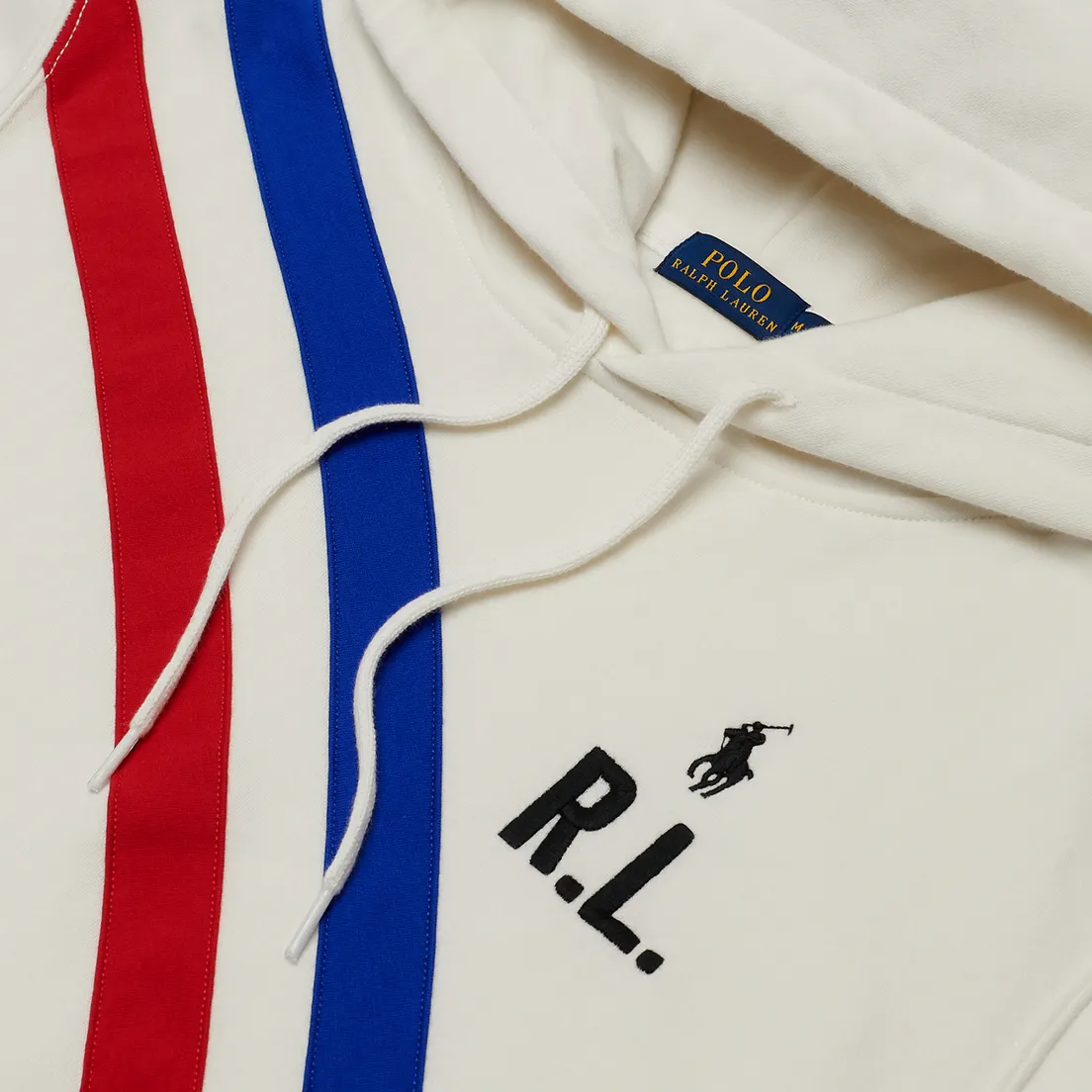 Polo Ralph Lauren Женская толстовка Two Stripe R.L. Hoodie Featherweight Fleece