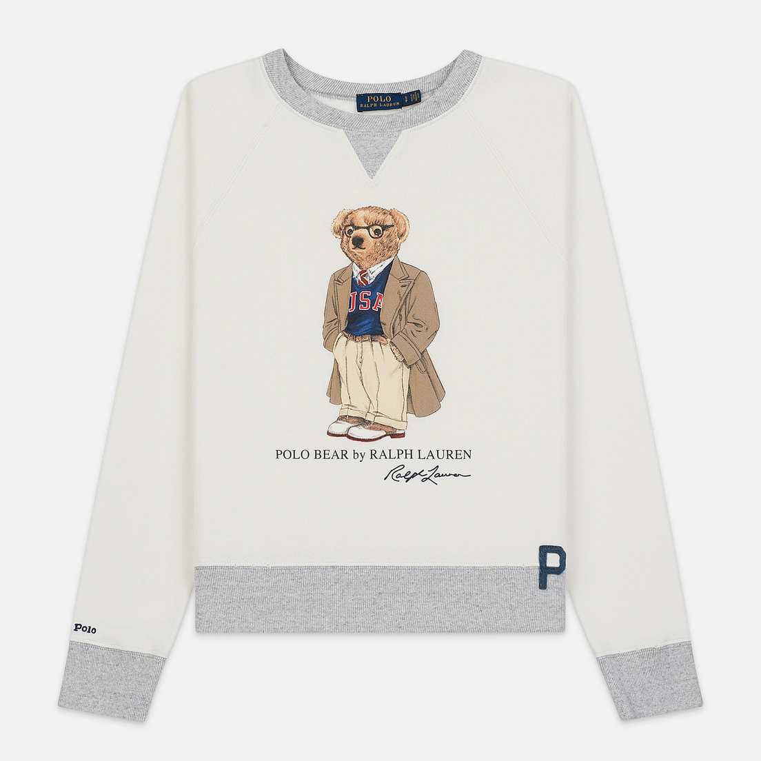 Polo Ralph Lauren Женская толстовка USA Polo Bear Pullover