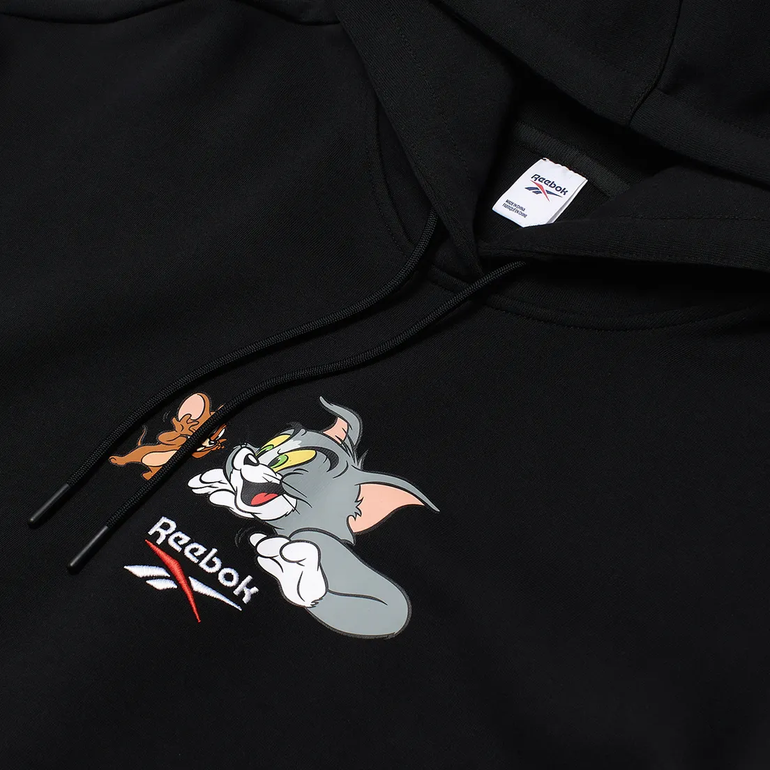 Reebok Женская толстовка x Tom & Jerry Oversize Long Hoodie