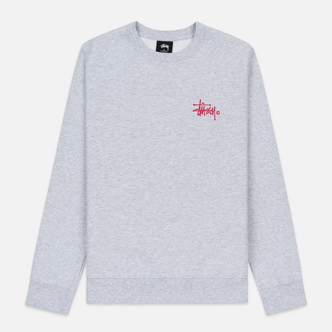 Stussy Женская толстовка Basic Logo Crew