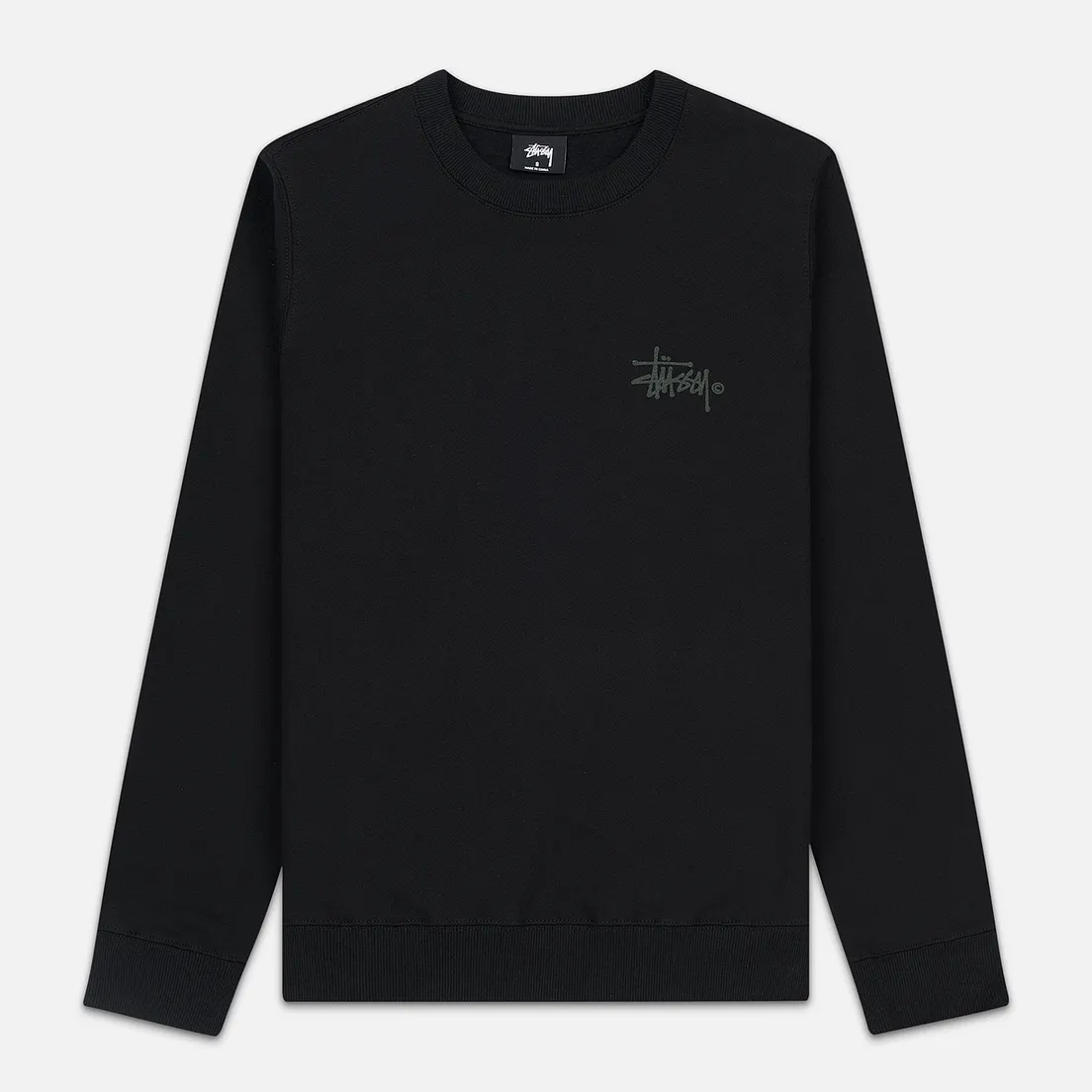 Stussy Женская толстовка Basic Logo Crew
